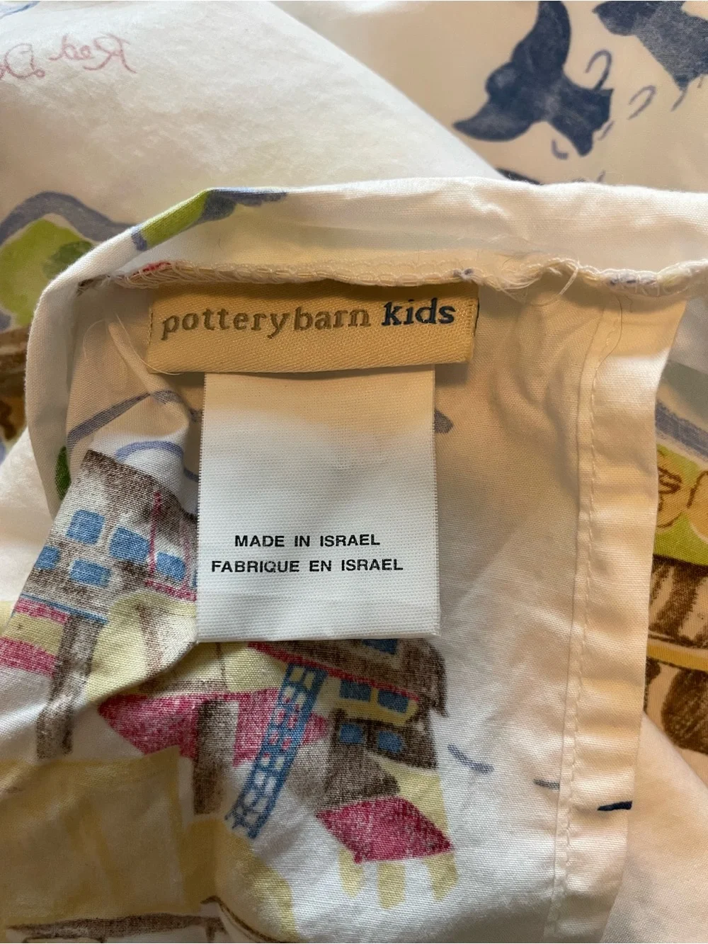 2 Pottery Barn Kids White Pirate Treasure Map Pillowcases